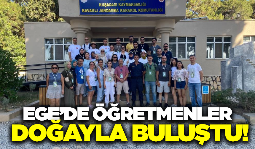 Jandarmadan öğretmenlere uygulamalı eğitim!