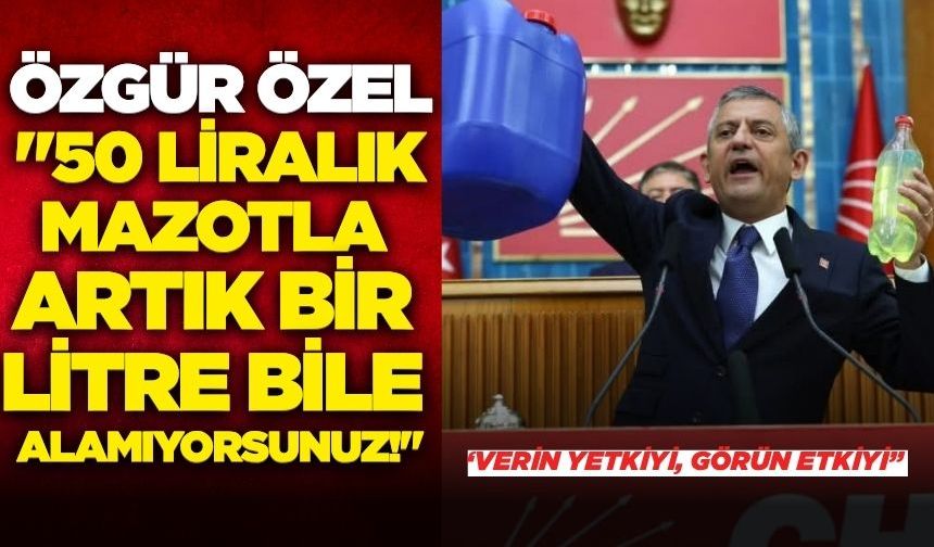 Özgür Özel: “2026’nın Refah Yılı Olmasının Tek Yolu, Seçim Yılı Olmasıdır”