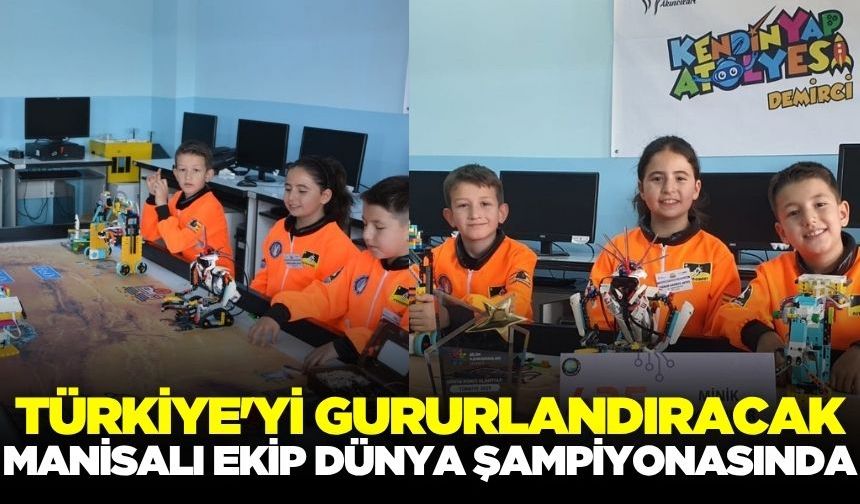 Manisa'dan uzayda yaşam projesiyle Türkiye birinciliği