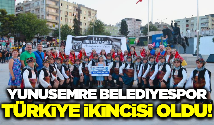 Yunusemre Belediyespor'dan büyük başarı!