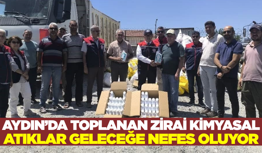 Aydın'da 'Atıkları Toplayalım, Geleceğe Nefes Olalım' projesi