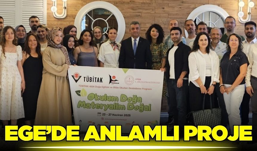 Ege öğretmenlerin buluşma noktası oldu!