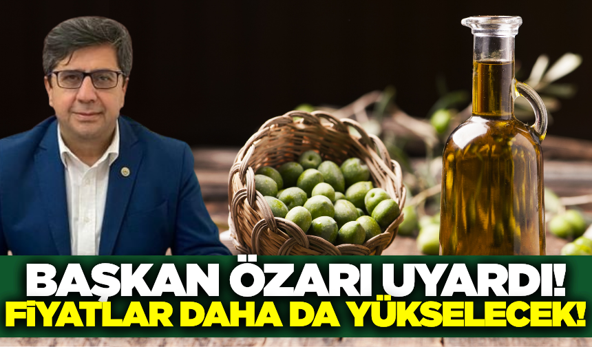 Başkan Özarı'dan üreticilere kritik uyarı! "Fiyatlar yükselecek"