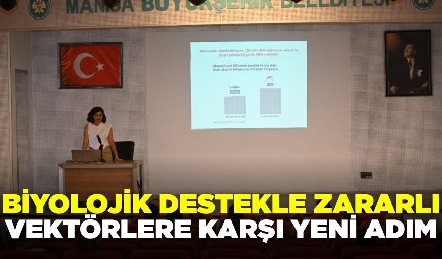 Manisa'da vektörlerle mücadele eğitimi