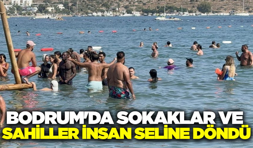 Bodrum'da yaz sezonunda yoğunluk yaşanıyor!