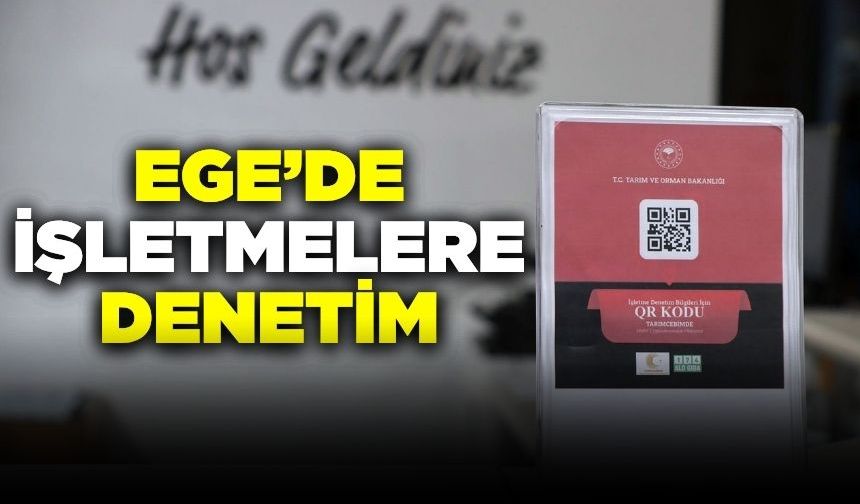 İşletmelerde karekod denetimleri başladı