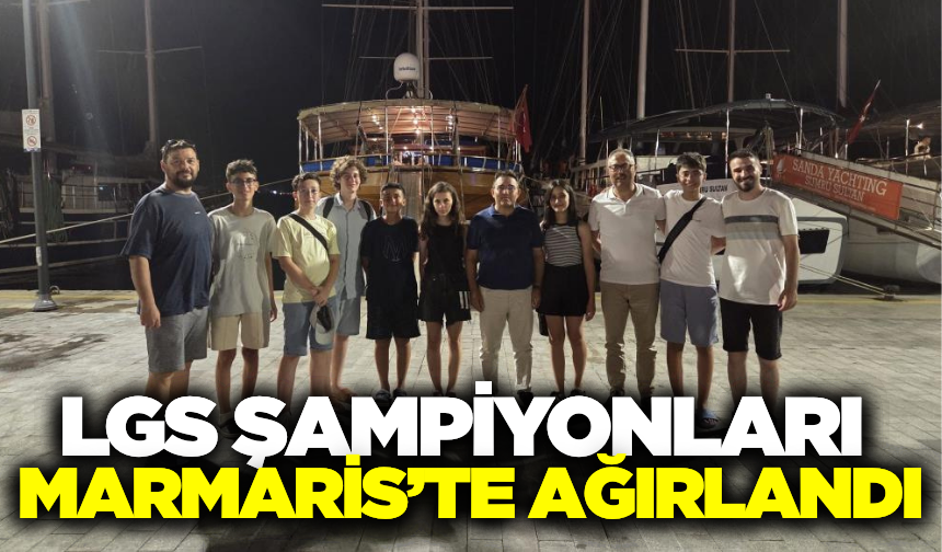 Afyonkarahisar'ın LGS birincileri ödül tatilinde