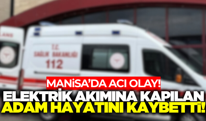 Manisa'da Süt Sağımı Sırasında Elektrik Akımına Kapılan Adam Hayatını Kaybetti