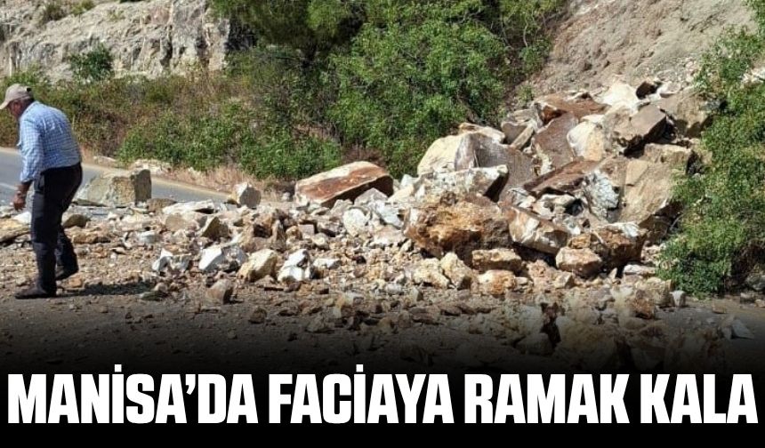 Manisa'da yürekleri ağza getiren olay