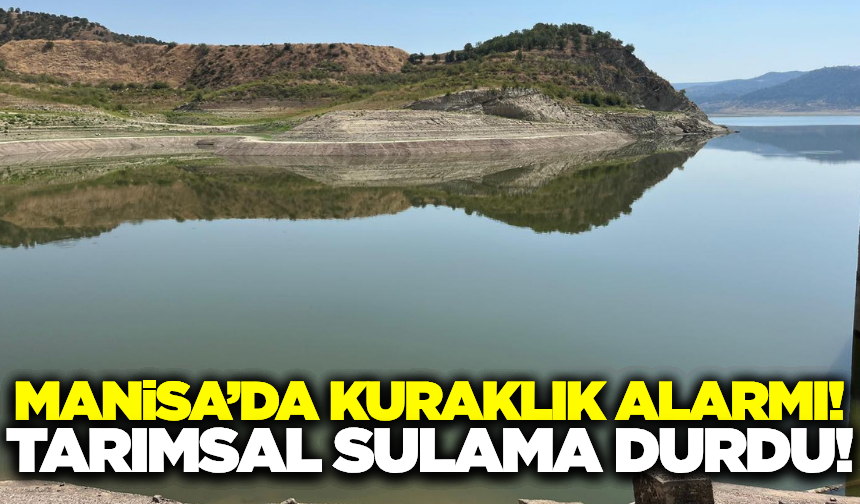 Manisa'nın Can Damarı Gördes Barajı'nda Tarihi Düşüş!