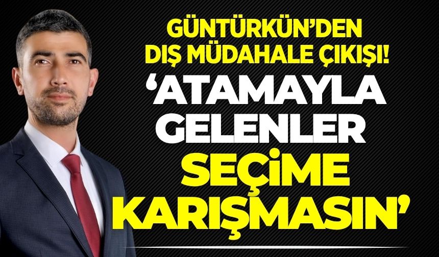 Murteza Güntürkün: "Gizli hiçbir şey kalmayacak!"