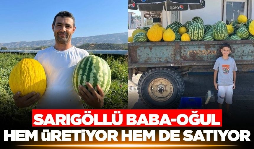Sarıgöl'de ata tohumundan yetişen ürünlere yoğun ilgi