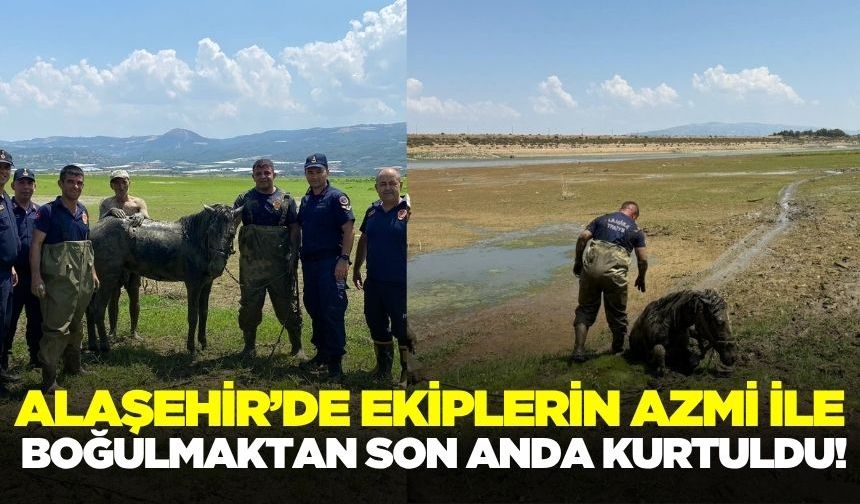 Alaşehir'de kurtarma çalışmalarında canhıraş mücadele