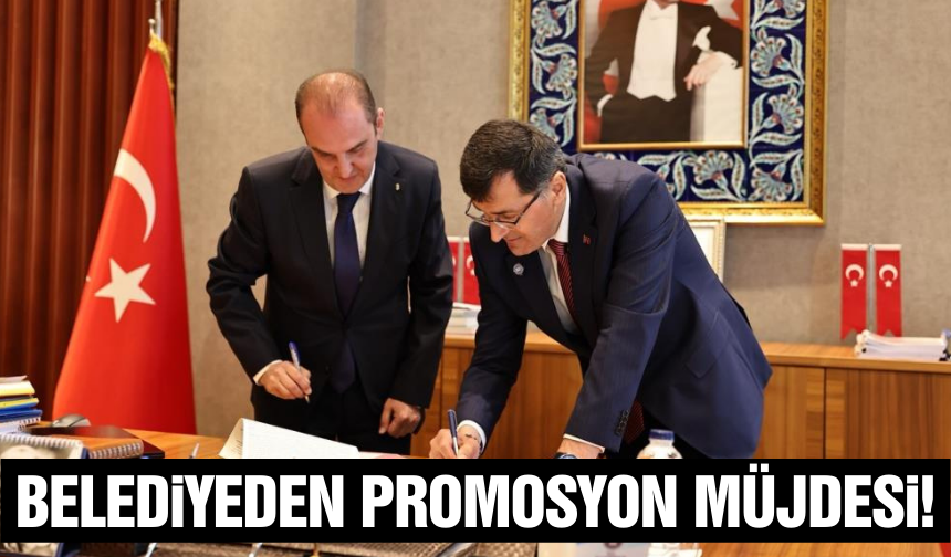 Belediye Başkanı duyurdu: Memur personele promosyon müjdesi