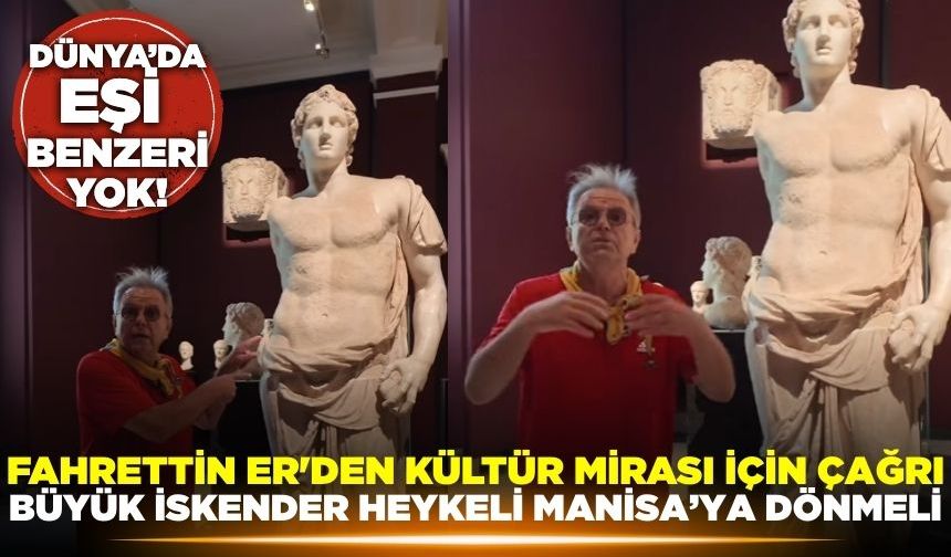 Dünya'da bir tane var: Manisa'da bulunan eşsiz eser!