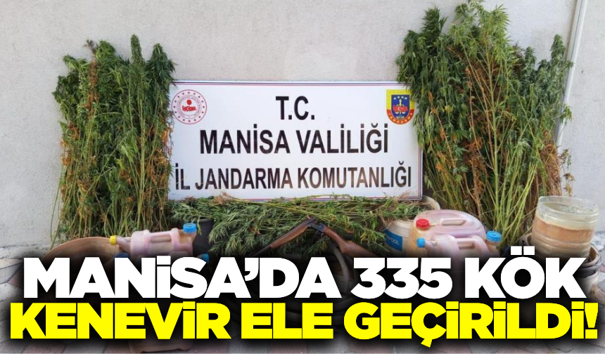 Manisa'da uyuşturucu operasyonu: 1 kişi tutuklandı