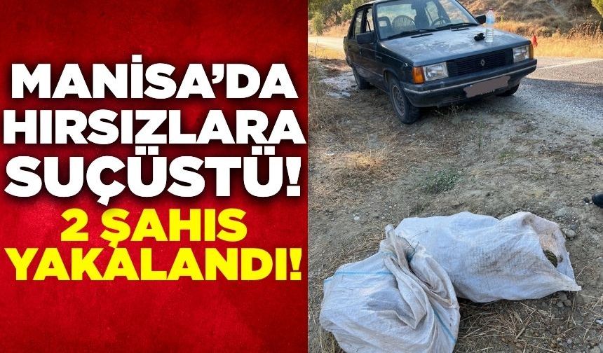 Manisa'da hırsızlar suçüstü yakalandı!