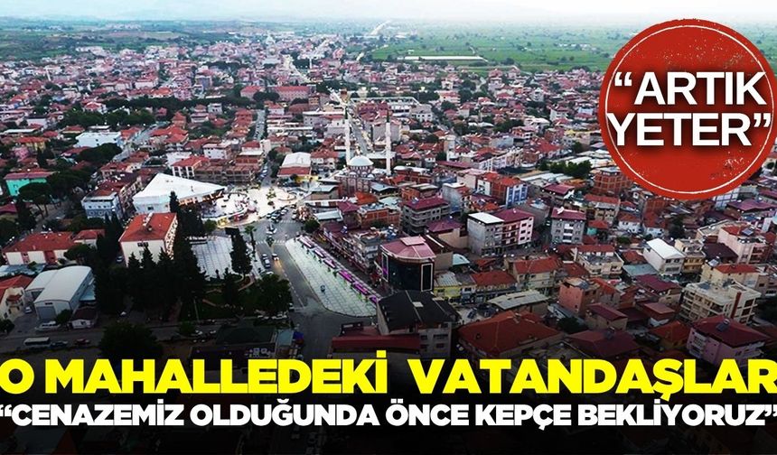Sarıgöllü vatandaşlar isyan etti: " Bu mahalle bunu mu hak ediyor? "
