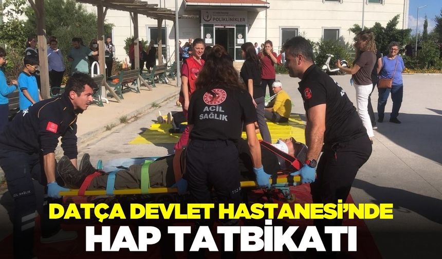 Ege'de HAP tatbikatı yapıldı!