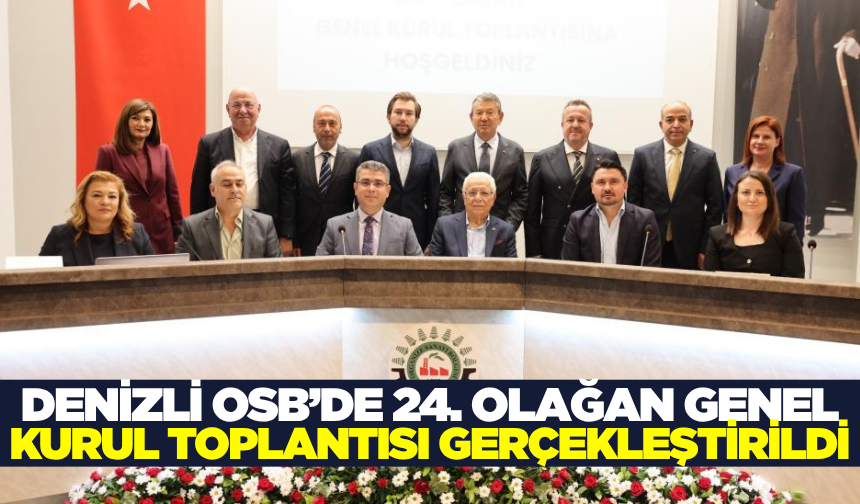 Denizli OSB'den "Yaşanabilir Sanayi Kenti" vurgusu