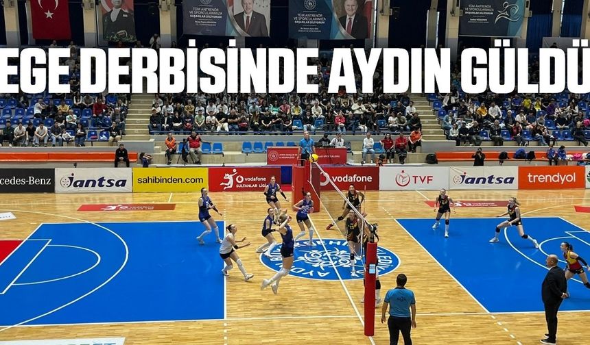 Aydın Büyükşehir Belediyespor, Göztepe’yi set vermeden geçti