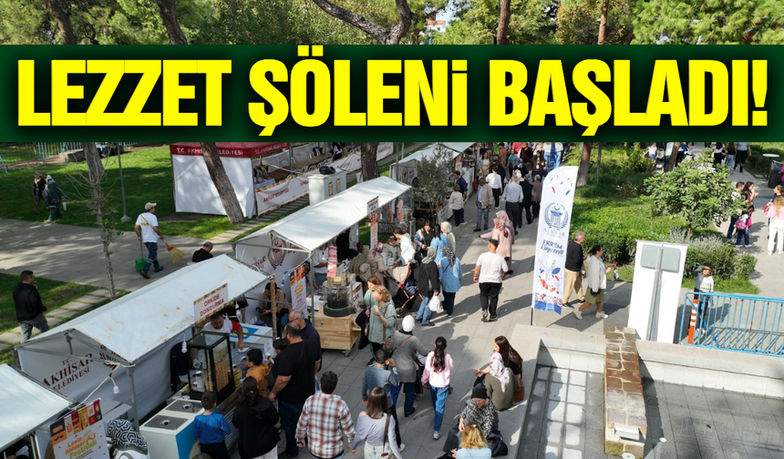 Leziz Akhisar Festivali" coşkuyla başladı