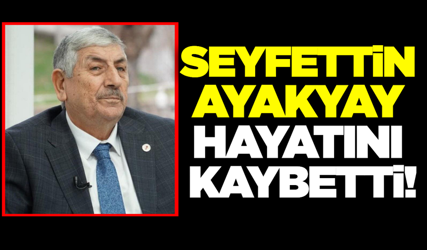 Manisa Azerbaycan Kültür Evi kurucusu Seyfettin Ayakyay hayatını kaybetti!