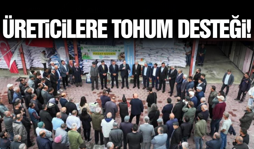 Manisa Büyükşehir Belediyesi'nden üreticilere destek!