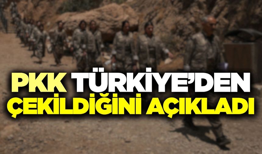 Terör örgütü PKK'dan tarihi açıklama!