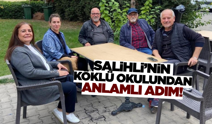 Salihli'nin köklü okulu 100. yılında dernek kuruyor!
