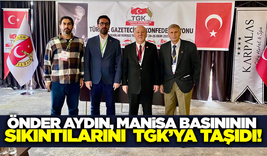 Türkiye Gazeteciler Konfederasyonu Bolu’da Toplandı