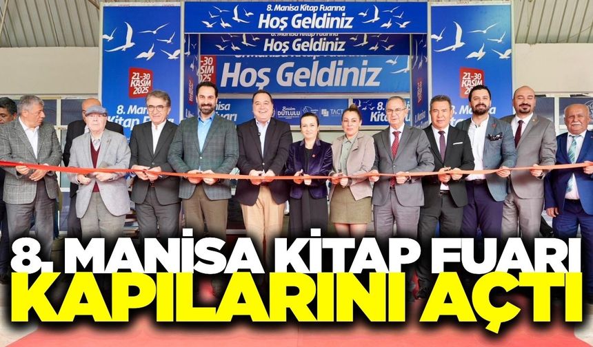 Manisa Kitap Fuarı kapılarını kitapseverlere açtı