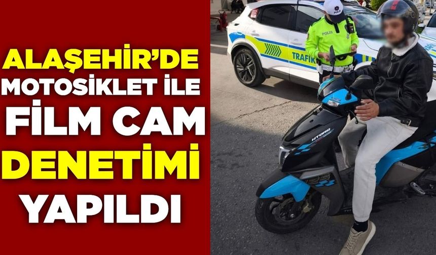 Alaşehir'de denetimler devam ediyor!