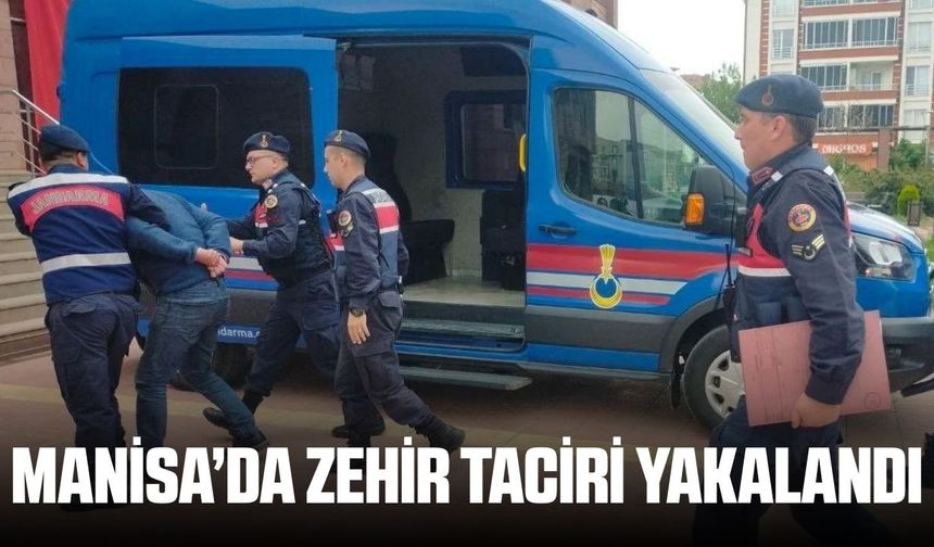 Alaşehir'de jandarmadan uyuşturucu operasyonu