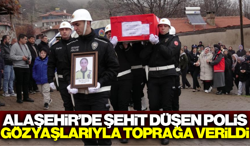 Şehit polis memuru Hatice Ünal, son yolculuğuna uğurlandı