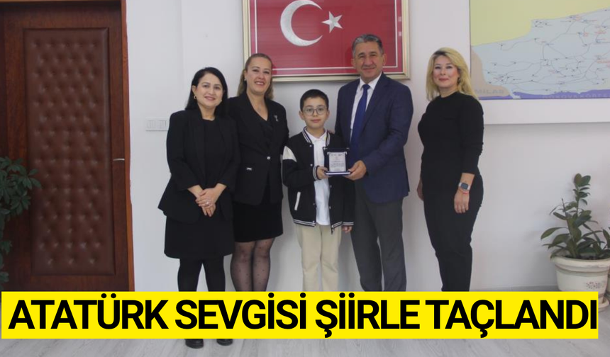 Atatürk şiir yarışması ödülleri sahiplerini buldu