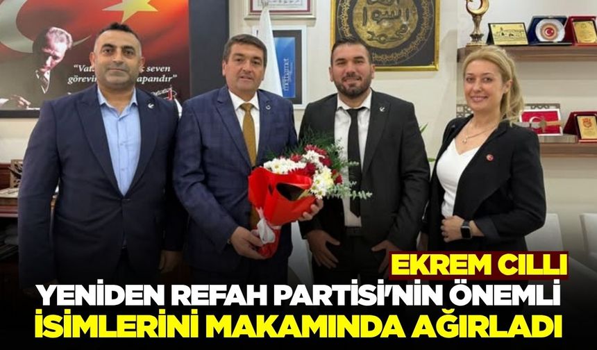 Başkan Şahin'den Cıllı'ya ziyaret