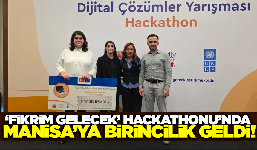 Ulusal Hackathon yarışmasında Manisa rüzgarı!
