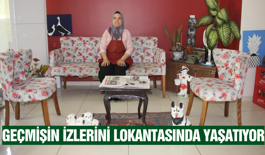 Oluşturduğu kahve köşesi ile tarihe ışık tutuyor