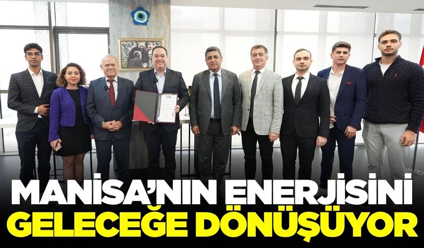 Manisa Büyükşehir Belediyesi’ne Uluslararası Enerji Yönetim Sertifikası