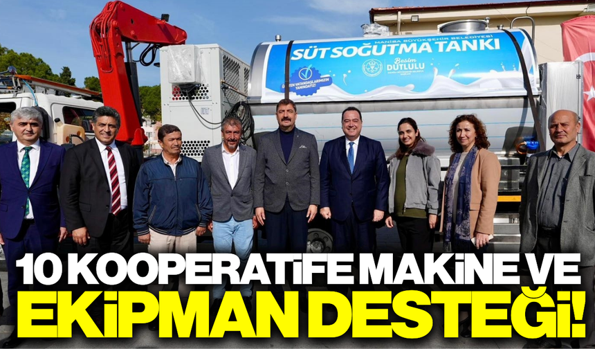 Manisa Büyükşehir'den kırsal kalkınmaya dev destek!