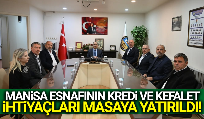 Vali Özkan'dan Esnaf ve Sanatkarlar Kooperatifine ziyaret!