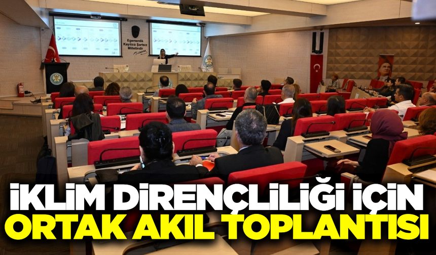 Manisa iklim değişikliğine karşı harekete geçti