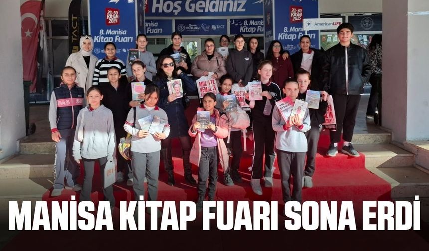 Manisa’da kitap tutkusu 10 gün boyunca devam etti