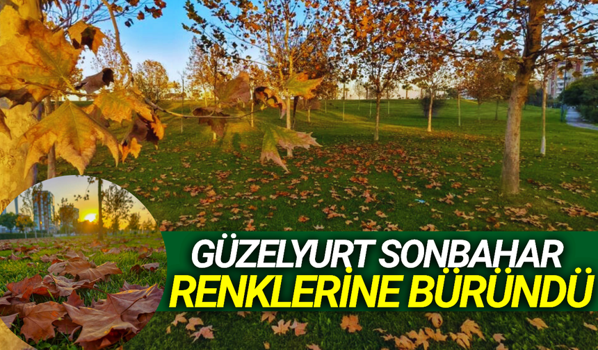 Manisa'da sonbahar büyüsü!
