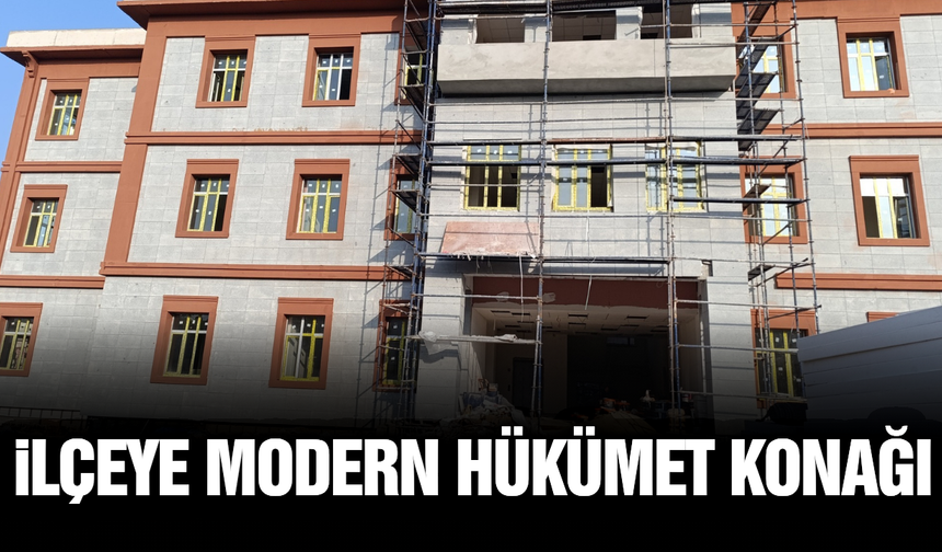 Manisa'nın ilçesine yeni Hükümet Konağı!