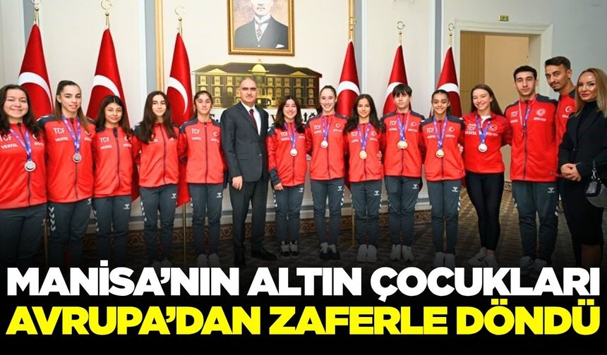 Manisa'nın şampiyonlarından Vali Özkan'a ziyaret