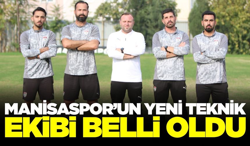 Manisaspor’un yeni teknik direktörü İsmail Özünal oldu