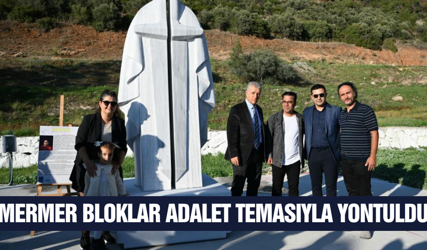 Kuşadası'nda adalet temalı sanat şöleni sona erdi