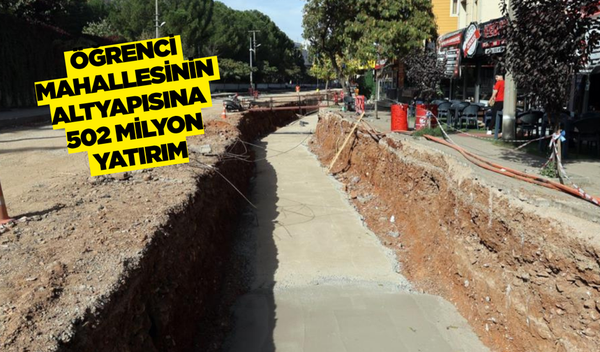 Büyükşehir'den 502 Milyon TL'lik Dev Yatırım